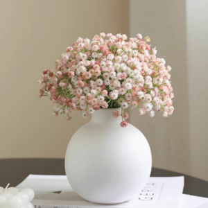 ins风满天星仿真花假花干花花束客厅摆设卧室玄关客厅装饰花摆件